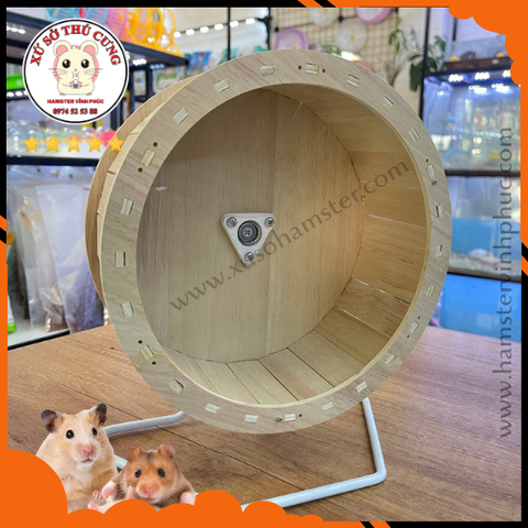Wheel chạy bằng gỗ 23cm