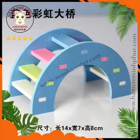 Cầu gỗ cho hamster