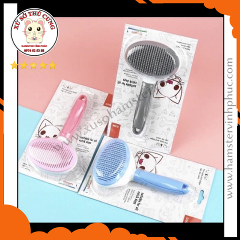 Lược lấy lông chó mèo có hộp