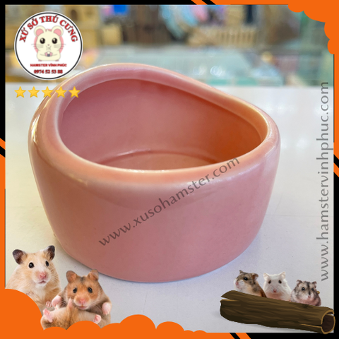 Bát ăn hamster sứ lớn