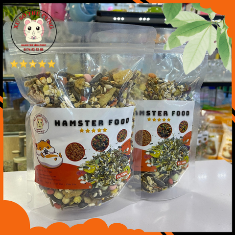 Thức ăn đa thành phần cho hamster mix sâu