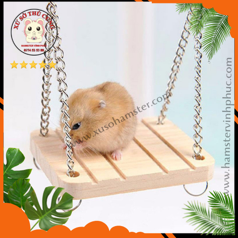 Xích đu gỗ cho hamster
