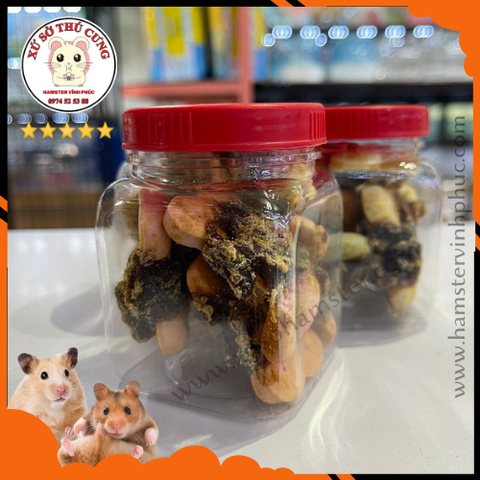 Bánh sữa mix bò cho hamste