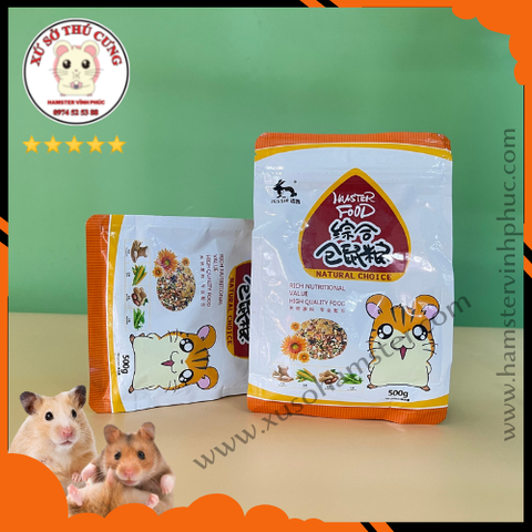 Thức ăn hamster NATURAL CHOICE RAU CỦ QUẢ 500GR