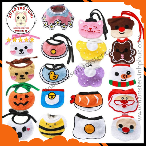 Yếm cổ dễ thương chó mèo