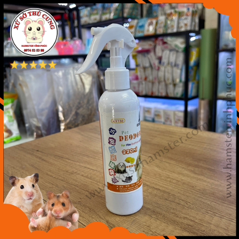 Xịt khử mùi  kerry cho hamster- Thỏ- Bọ ú