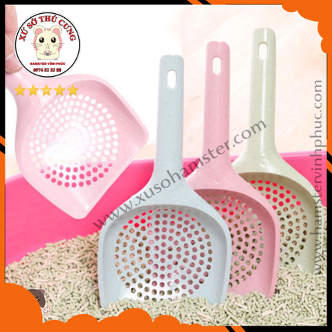 Xẻng lọc phân lớn lỗ tròn