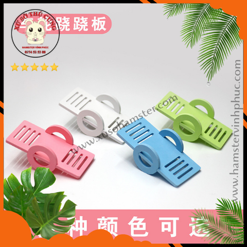 Bập bênh gỗ hamster