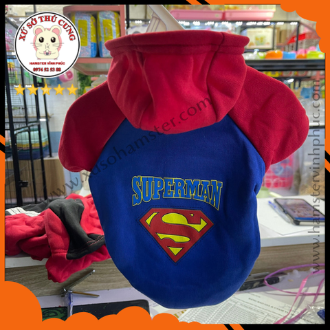 Áo chó mèo adidas siêu nhân