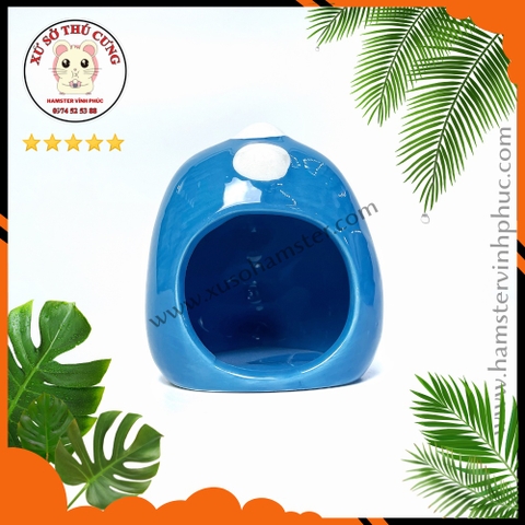 Nhà ngủ hamster khủng long xanh