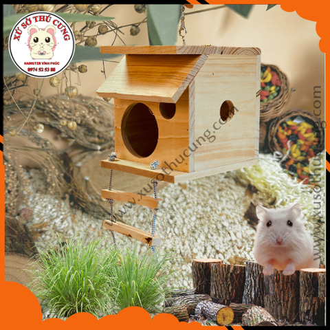 Nhà ngủ, ổ đẻ cho sóc, vẹt ...