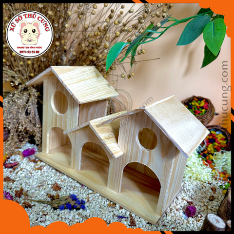 Nhà chợ bến thành gỗ mộc