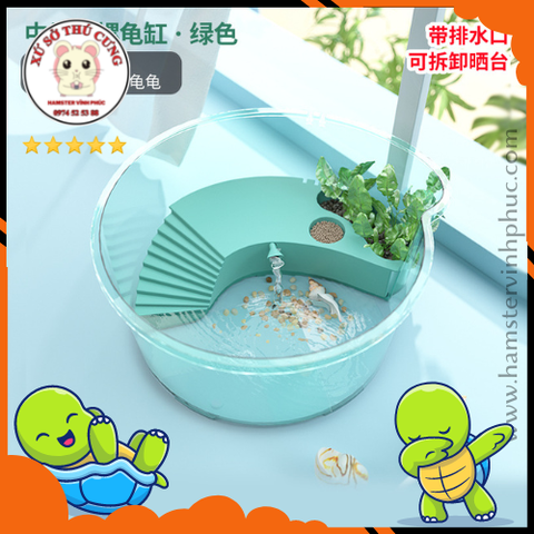 Bể nuôi rùa tròn trong