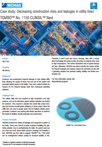 Case study: Tombo No. 1155 CLINSIL Next