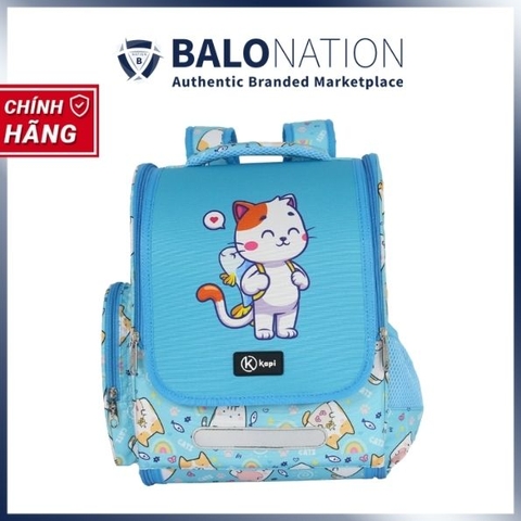 Balo Chống Gù Dành Cho Học Sinh Tiếu Học KAPI Mèo Cá