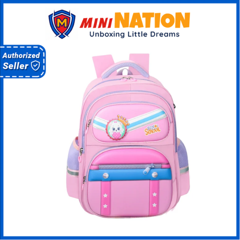 Balo chống gù dành cho bé gái học sinh tiểu học HASUN HS 2547