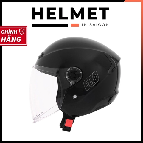 Mũ bảo hiểm 3/4 đầu EGO E-31 có kính cao cấp, độ trong suốt cao - MBH chuẩn an toàn, chắc chắn, thoáng khí
