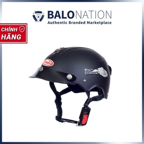 Mũ bảo hiểm 1/2 đầu ANDES 3S108 không kính - MBH nửa đầu lưỡi trai thoáng khí, chịu được va đập mạnh - BH 1 đổi 1