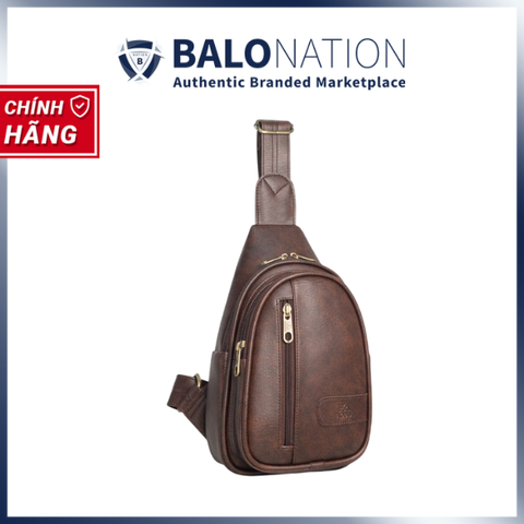 Túi đeo chéo bao tử FADODA FDC16 vừa giấy A5 - Siêu nhẹ, không bong tróc, chống thấm nước