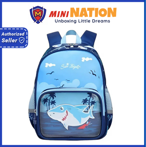 Balo mẫu giáo SUN EIGHT Brightz 90153 cho bé trai bé gái từ 2 đến 5 tuổi - Siêu nhẹ, đáng yêu, chống thấm