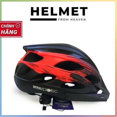 Mũ Bảo Hiểm Xe Đạp Thể Thao PROTEC WIN 016, Tiêu Chuẩn Châu Âu, An Toàn, Thời Trang