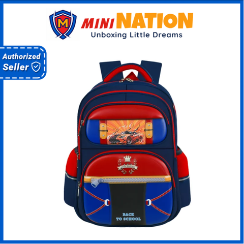 Balo chống gù dành cho bé trai học sinh tiểu học HASUN HS 2546