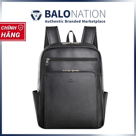Balo da công sở laptop 15.6 inch unisex FADODA FBA27 - Thanh lịch, chống thấm, không bong tróc, nhiều ngăn
