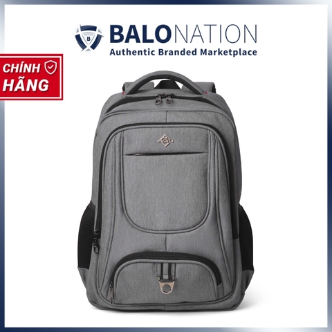 Balo laptop 17 inch MR VUI 963 rộng rãi, nhiều ngăn, có đai gài vali, dây đai ngực tiện lợi - BH dài hạn