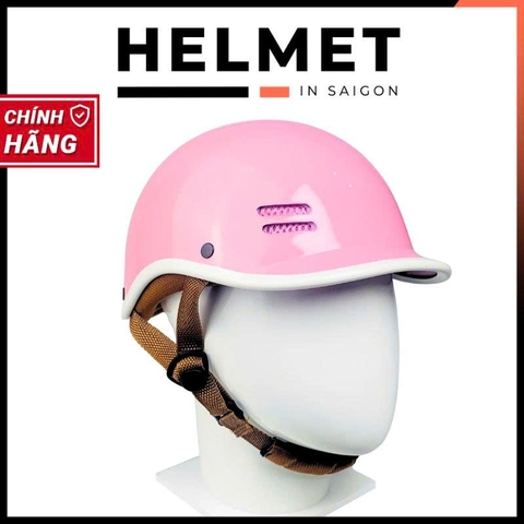 Mũ bảo hiểm cá heo 1/2 đầu MINHO - Thoáng khí, MBH nửa đầu thời trang, hot trend