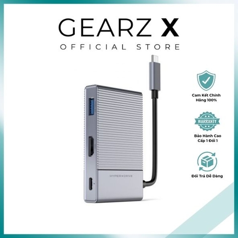 Cổng Chuyển HYPERDRIVE Gen2 6-in-1 For Macbook, iPad Pro 2018-2022, PC & Devices G206
