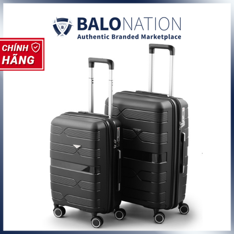 Vali Kéo Nhựa PP MR VUI 211 Xách Tay 20 Inch Gọn Nhẹ, Thời Trang