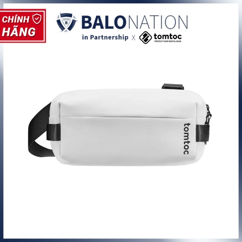 Túi Đeo Chéo TOMTOC Lightweight Codura Sling Bag H02-A04W01 White