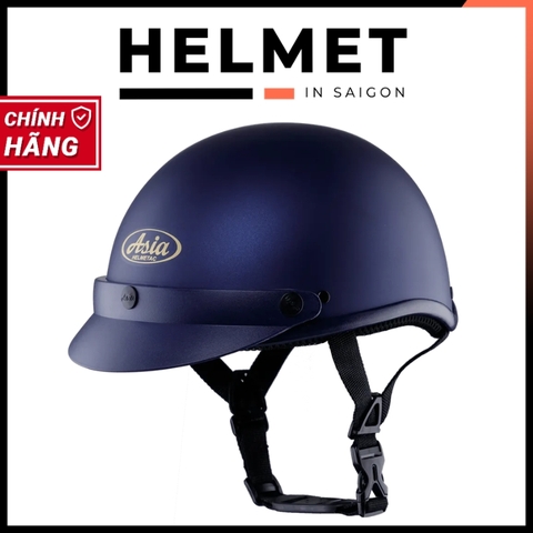 Mũ bảo hiểm 1/2 đầu ASIA MT-105 3M - MBH nửa đầu unisex chuẩn an toàn, tối giản, gọn nhẹ, năng động