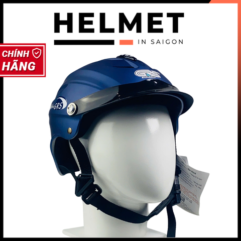 Mũ bảo hiểm 1/2 đầu GRS A760 nhám không kính – Siêu Nhẹ, Cực Êm, Chống Trầy