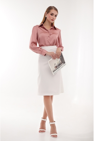 Chân váy Aster trắng