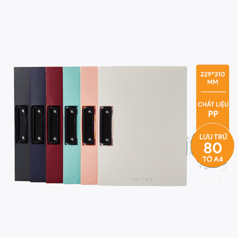 Bìa Kẹp Tài Liệu Trình Ký Ngang A4