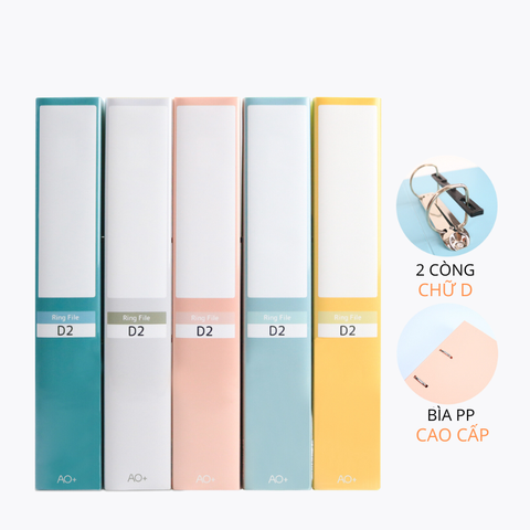 Bìa Còng D2 Switch ON