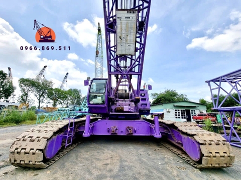 Xe cẩu bánh xích 100 tấn Kobelco 7100 - 078 nhập khẩu từ Nhật Bản