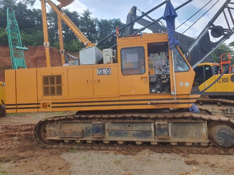 Xe cẩu bánh xích 50 tấn Hitachi KH180-3 (1994) nhập khẩu từ Hàn Quốc