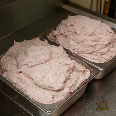 Chả cá nhạc sống (chưa nặn)