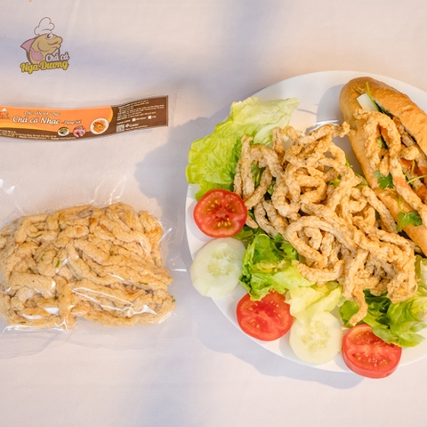 Chả cá nhạc rán sơ (dạng sợi)