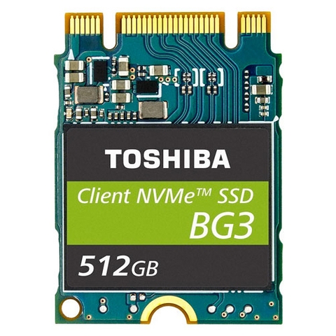 SSD Toshiba BG4 512GB M2 2230 PCIe NVMe Gen 3×4 KBG40ZNS512G