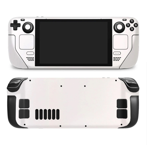 Bộ Decal Dán Steam Deck Chống Xước Màu Trắng Ngọc Trai