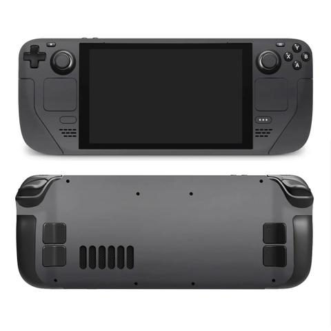 Bộ Decal Dán Steam Deck Chống Xước Màu Dimgray