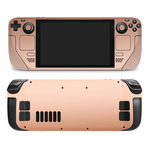 Bộ Decal Dán Steam Deck Chống Xước Màu Kem