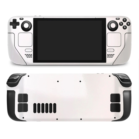 Bộ Decal Dán Steam Deck Chống Xước Màu Trắng Ngọc Trai