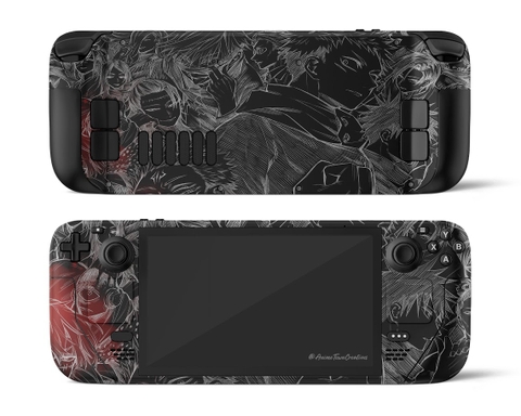 Bộ Decal Dán Steam Deck Chống Xước Jujutsu Kaisen