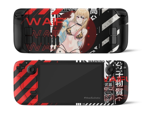 Bộ Decal Dán Steam Deck Chống Xước Marin Waifu