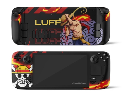 Bộ Decal Dán Steam Deck Chống Xước Luffy