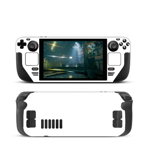 Bộ Decal Dán Steam Deck Chống Xước Màu Trắng